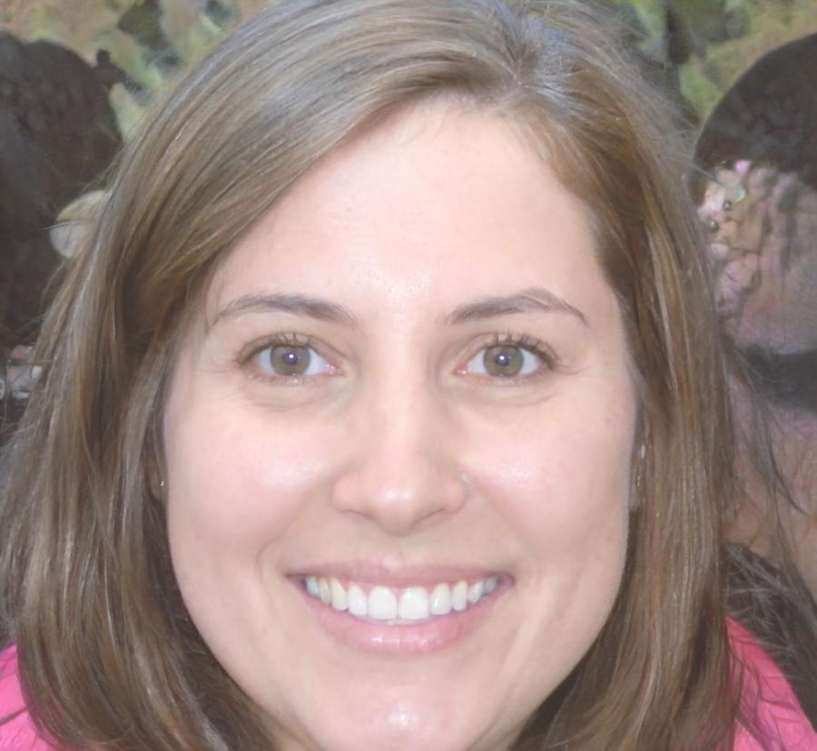 Retrato da instrutora Carla Mendes